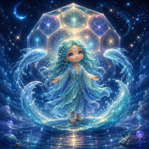 Pisces constellation icon
