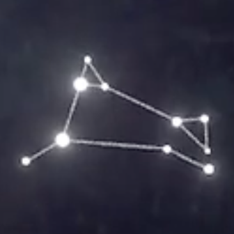 Aries constellation icon