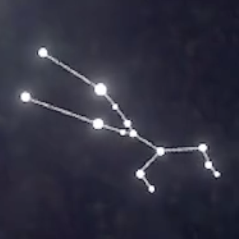 Taurus constellation icon
