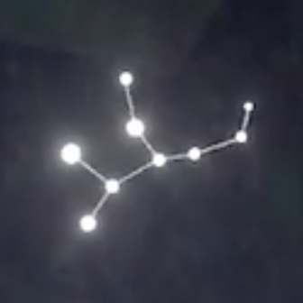 Virgo constellation icon