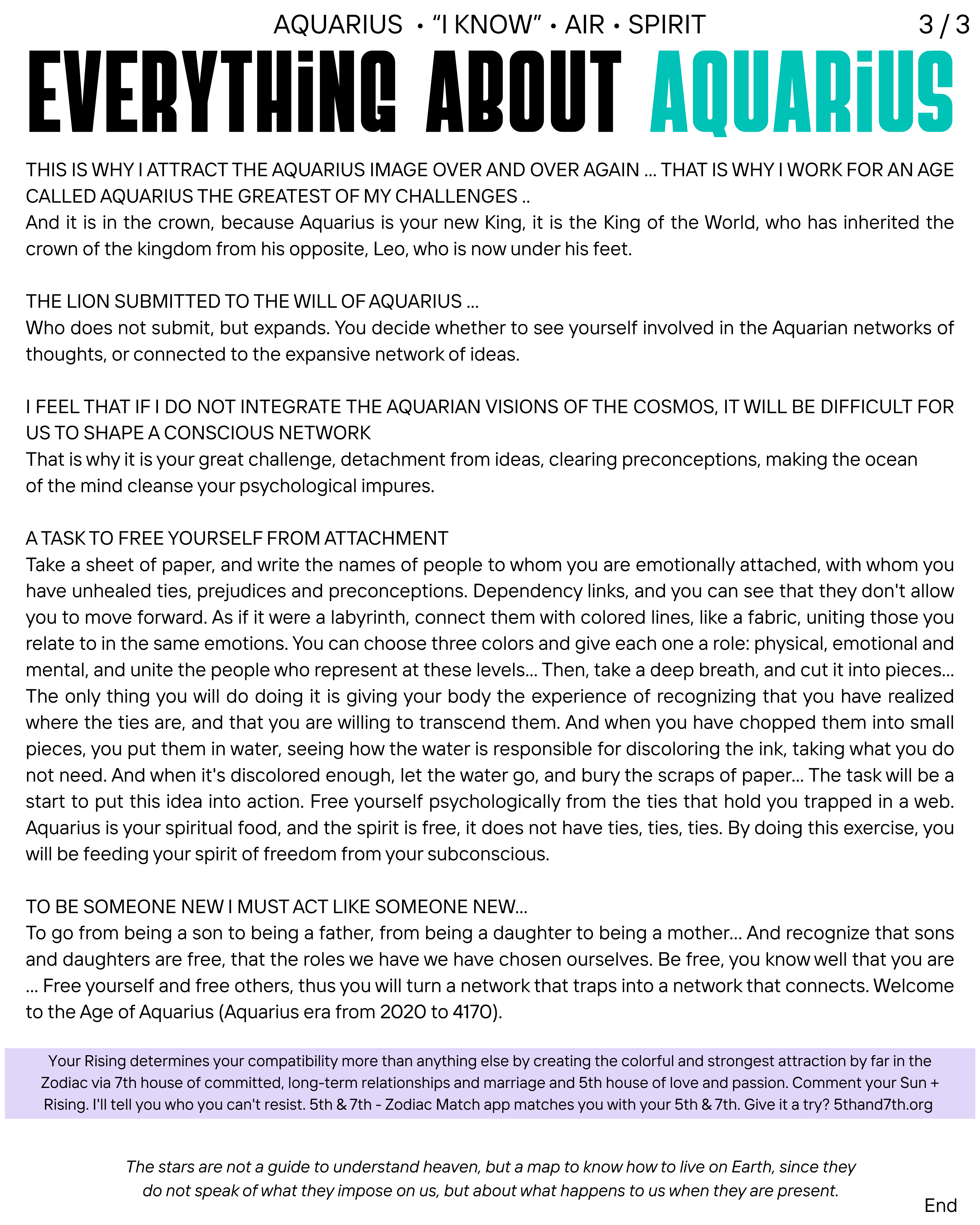 Everything about Aquarius (page 3)