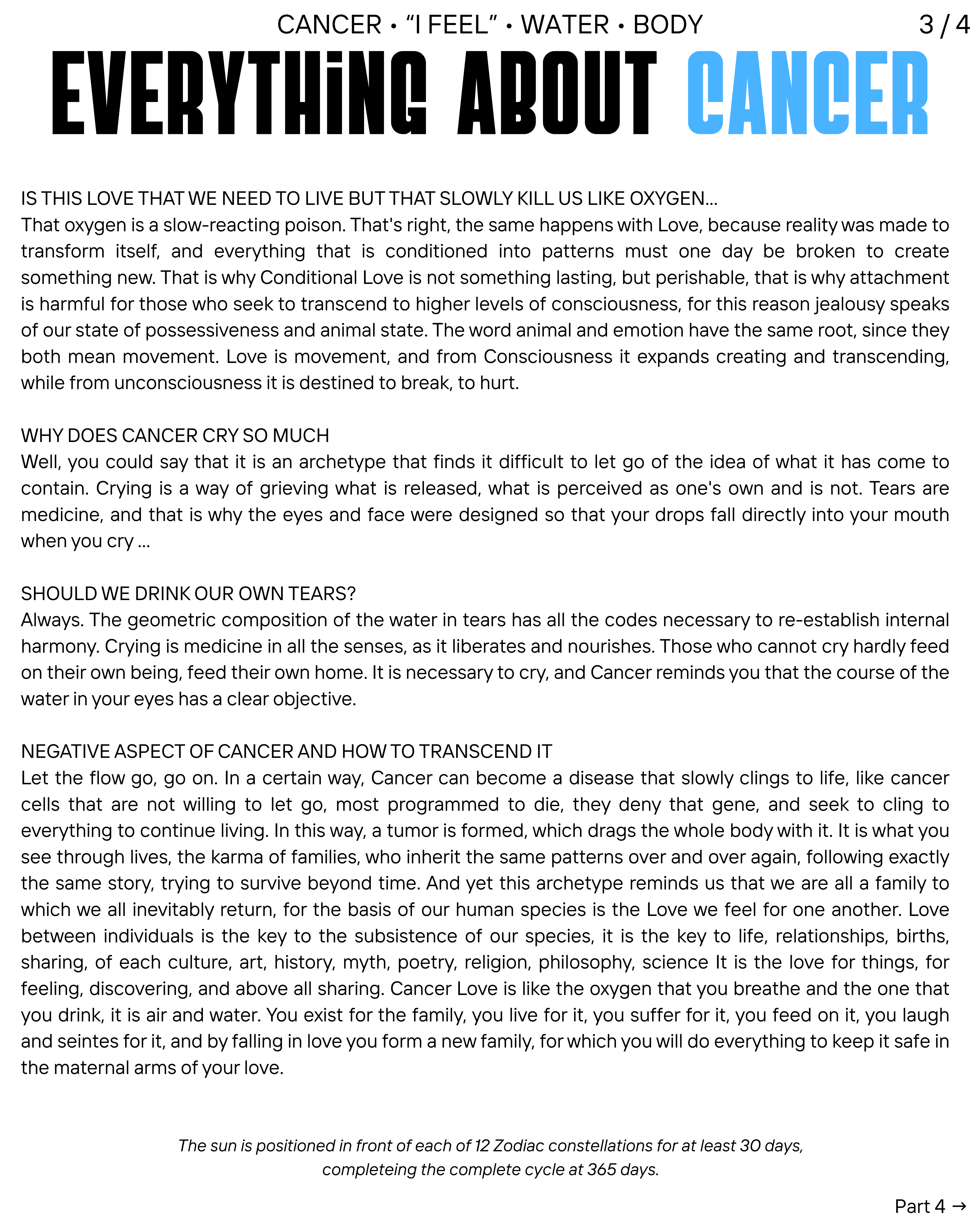 Everything about Cancer (page 3)