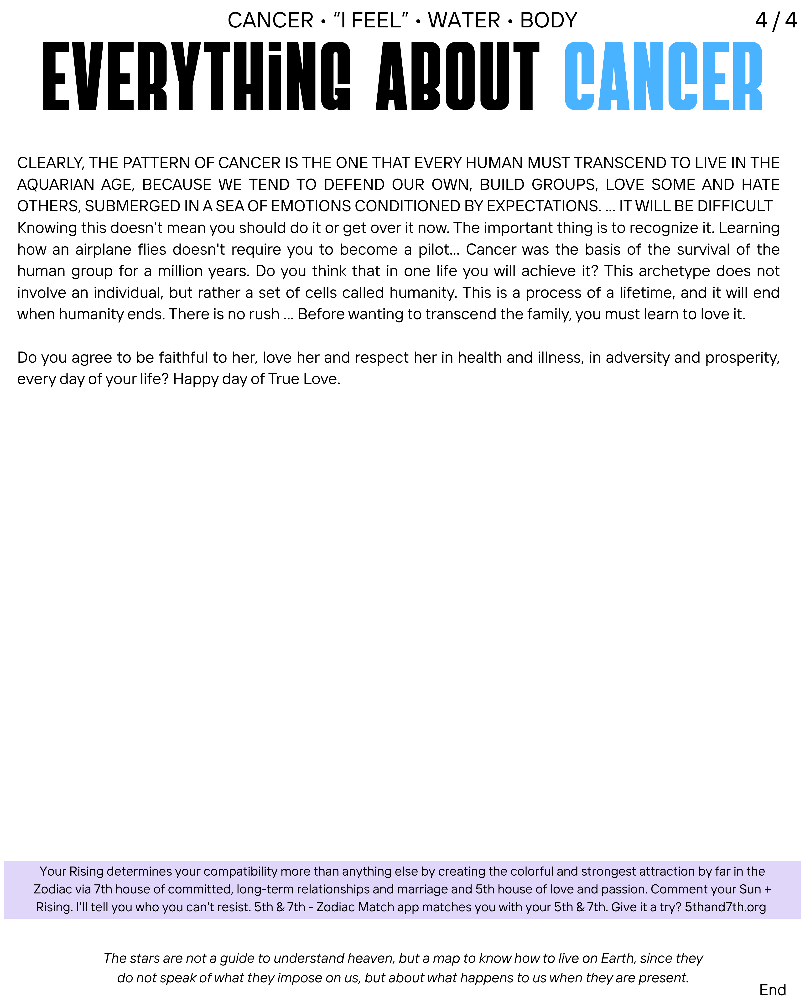 Everything about Cancer (page 4)