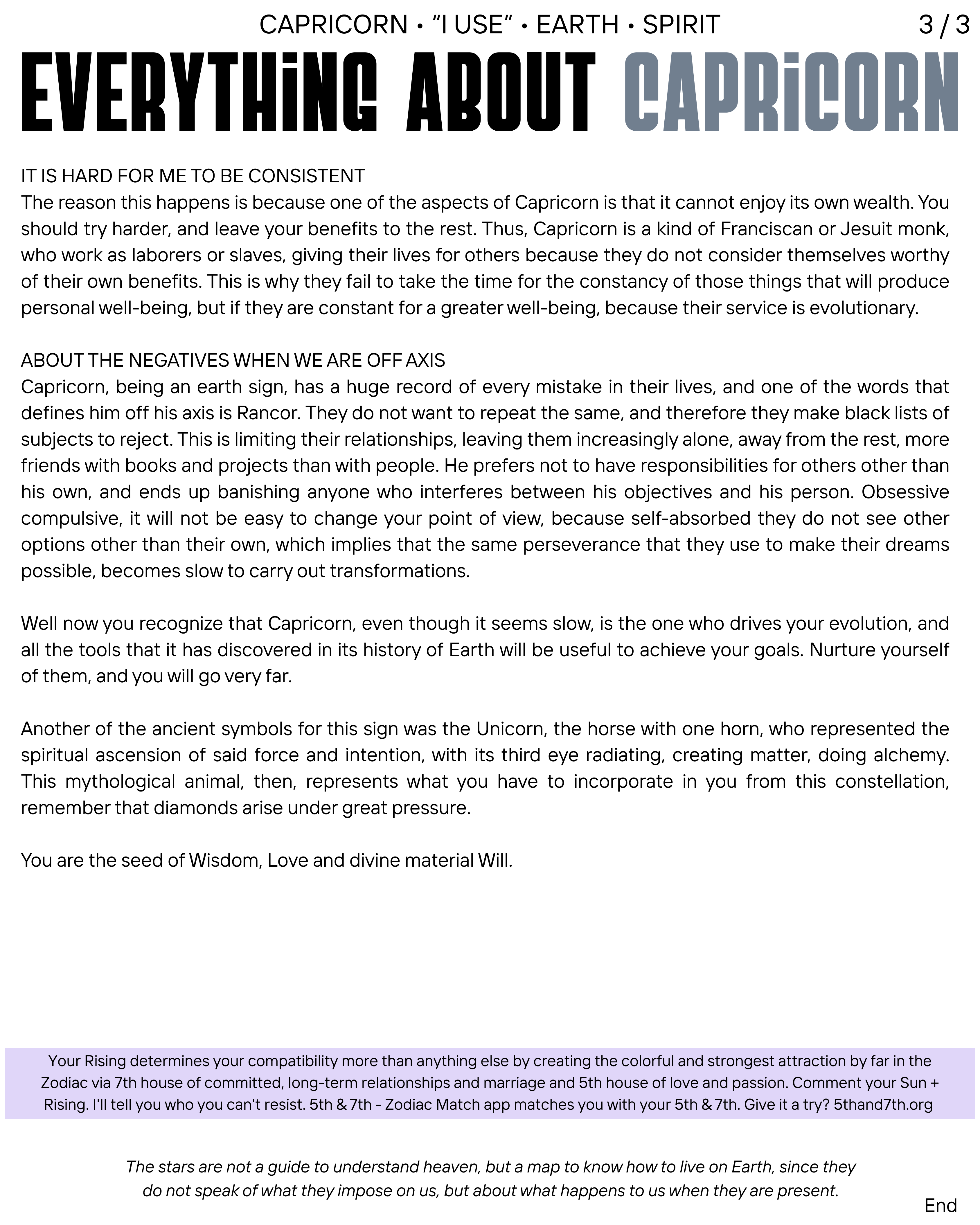 Everything about Capricorn (page 3)