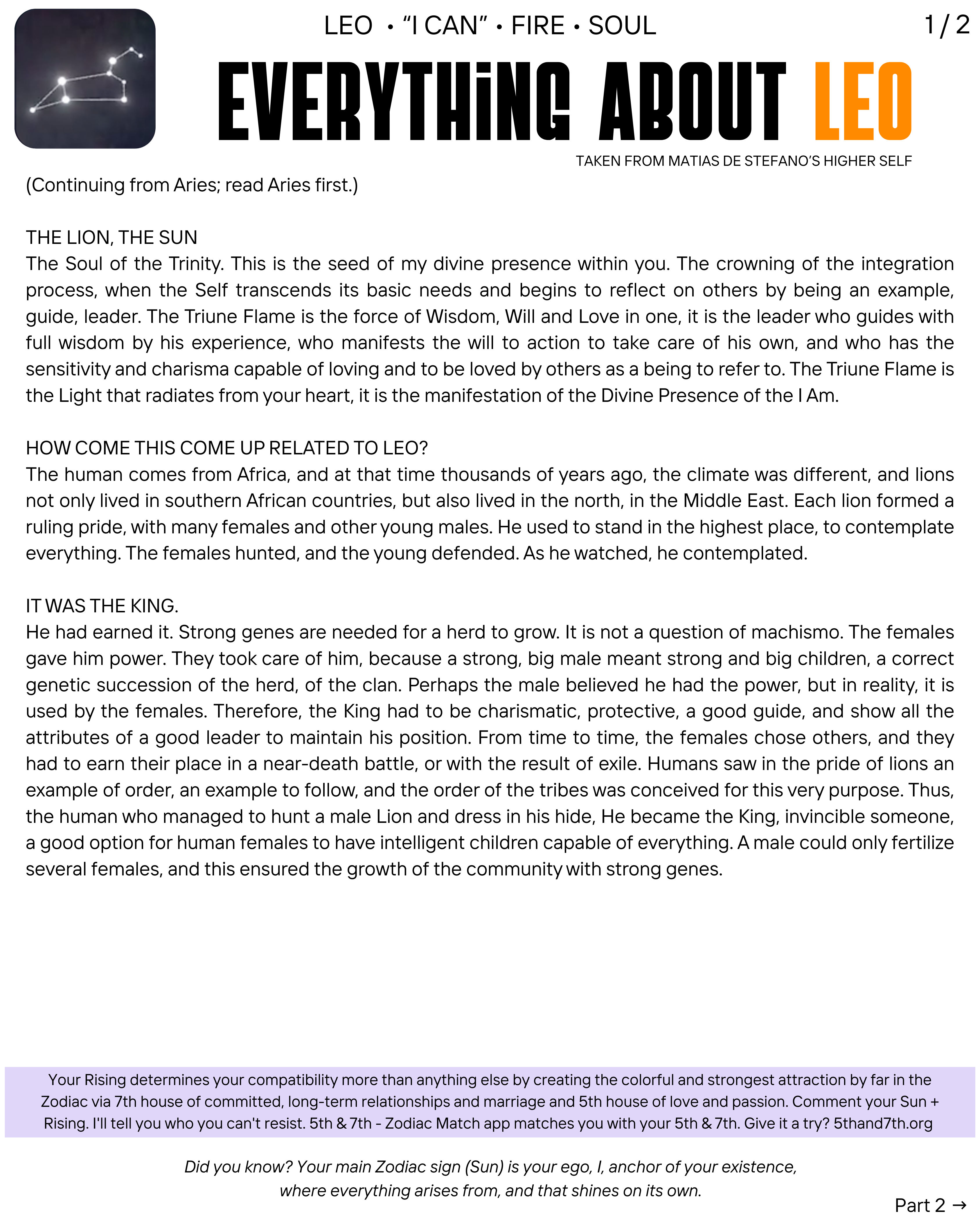 Everything about Leo (page 1)