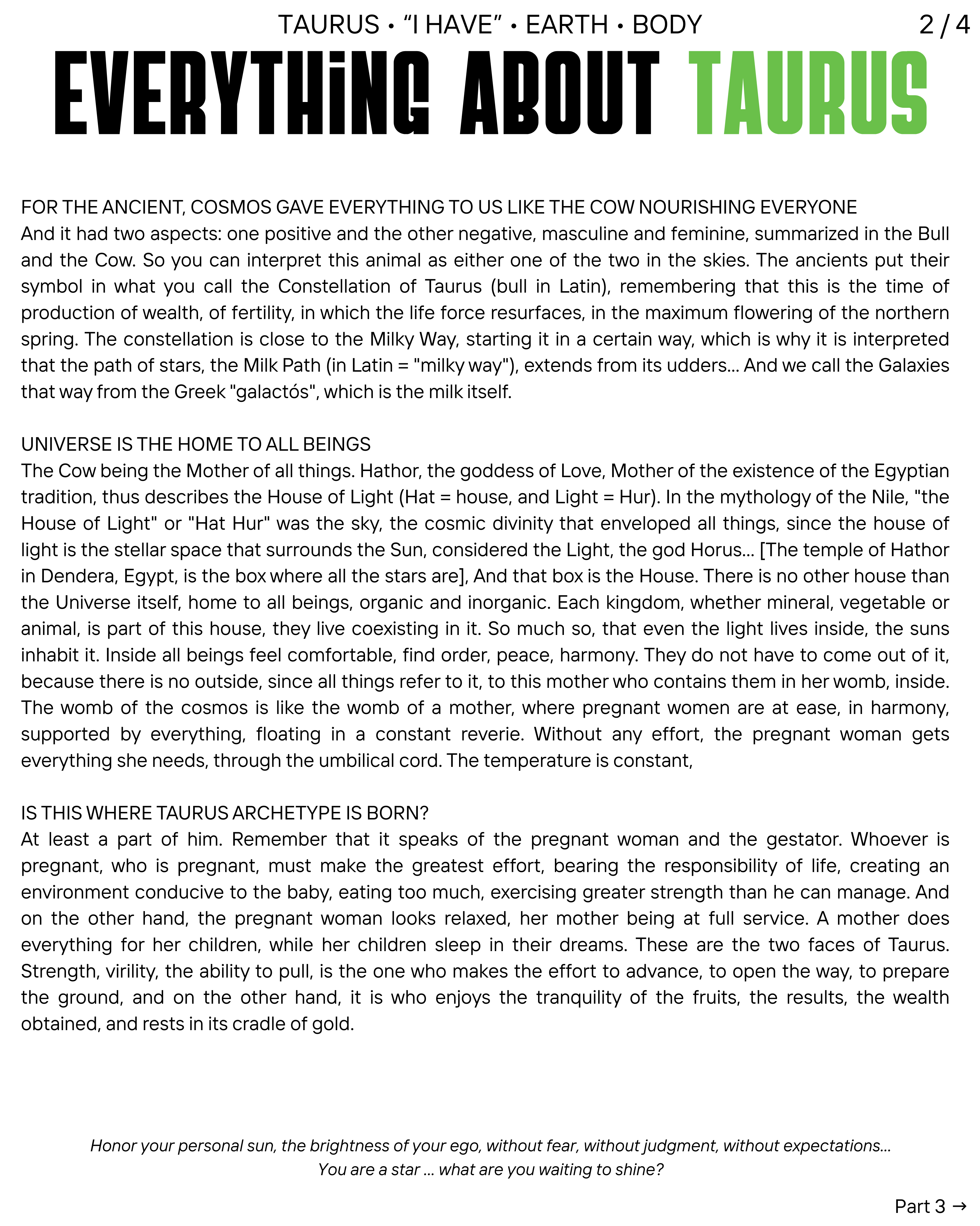 Everything about Taurus (page 2)